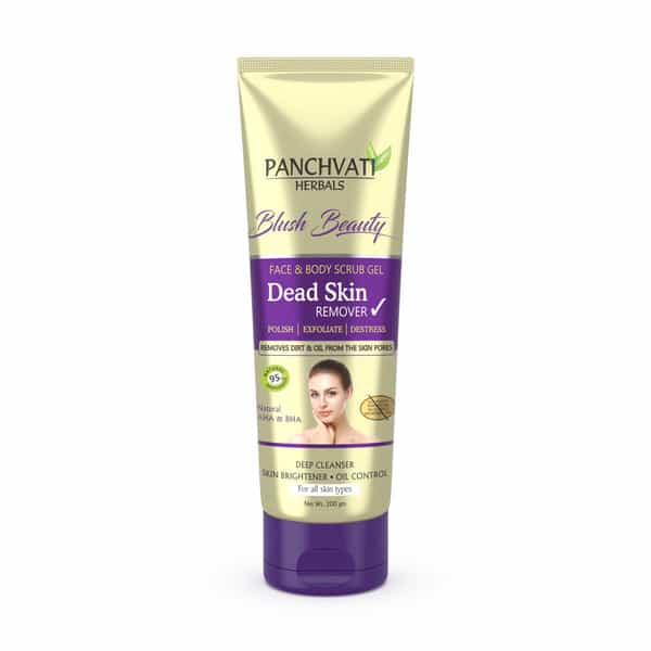 Panchvati Herbals Dead Skin Remover | Face & Body Scrub Gel - 200 Ml