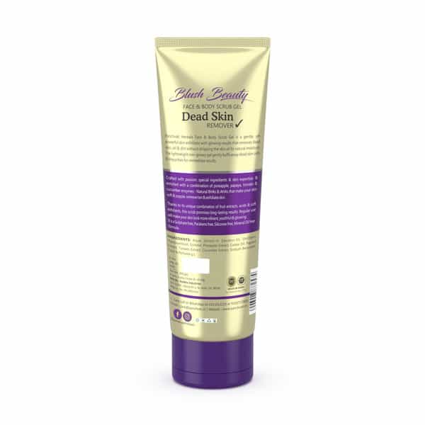Panchvati Herbals Dead Skin Remover | Face & Body Scrub Gel - 200 Ml