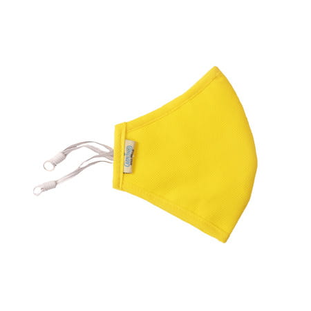 Advind Healthcare Smog Guard N95 Kids Mask With One Valve S (6-10 Years) - Yellow Pack Of 5