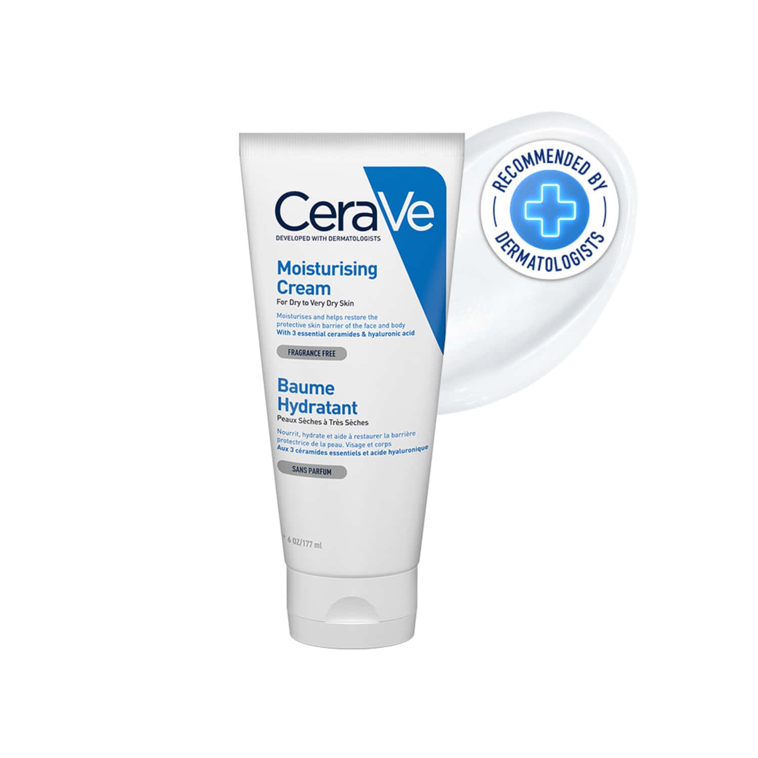 Cerave Moisturizing Cream For Dry To Very Dry Skin - 177ml