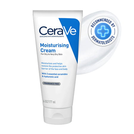Cerave Moisturizing Cream For Dry To Very Dry Skin - 177ml