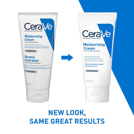 Cerave Moisturizing Cream For Dry To Very Dry Skin - 177ml