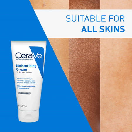 Cerave Moisturizing Cream For Dry To Very Dry Skin - 177ml