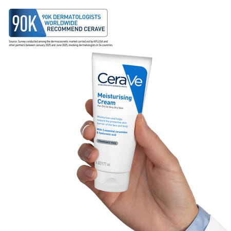 Cerave Moisturizing Cream For Dry To Very Dry Skin - 177Ml