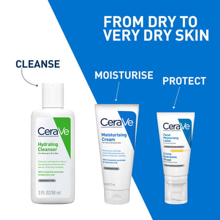 Cerave Moisturizing Cream For Dry To Very Dry Skin - 177Ml