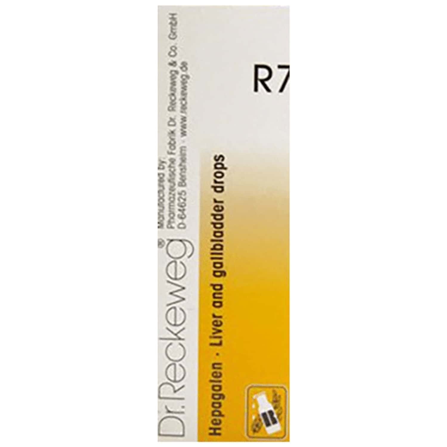Dr. Reckeweg R7 Liver And Gallbladder Drops | For Liver Care 22 Ml
