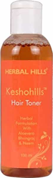 Herbal Hills Keshohills Hair Toner 100 Ml - Nourishing Toner Helps Hair Growth (Pack Of 5)