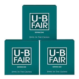 U-b Fair Soap Pack Of 3 | 450gm Each