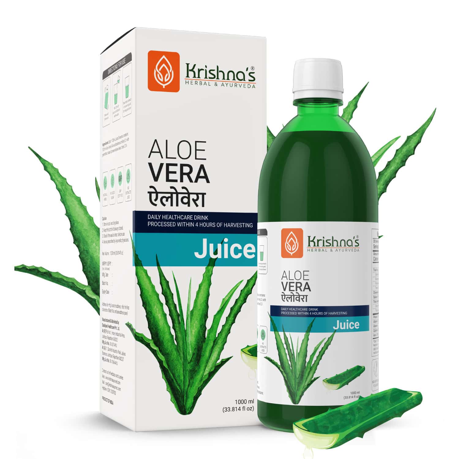 Krishna's Aloe Vera Juice - 1 Litre