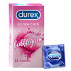 Durex Extra Thin Bubblegum Flavour Box Of 12 Condoms