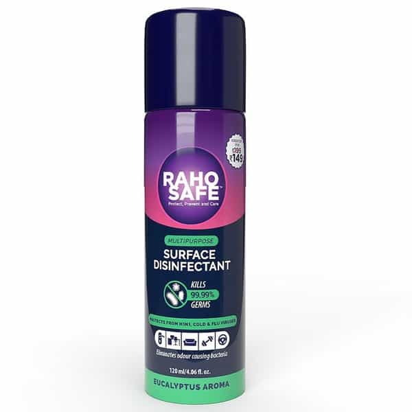 Raho Safe Multipurpose Surface Disinfectant Spray Bottle Of 120 Ml