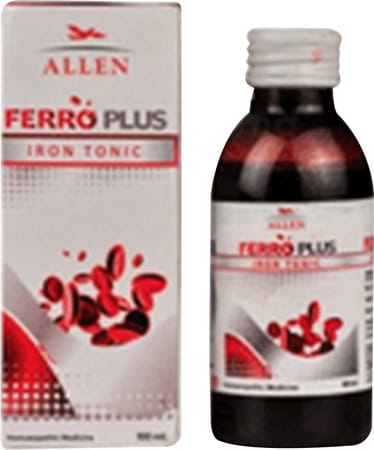 Allen Laboratories Ferro Plus Iron Tonic 100ml Pack Of 2