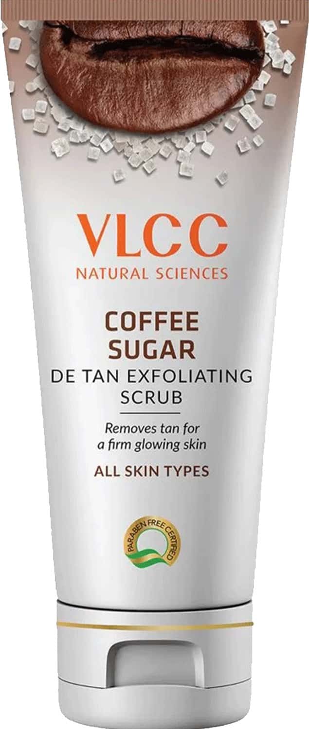 Vlcc Coffee Sugar De Tan Exfoliating Scrub (90g)