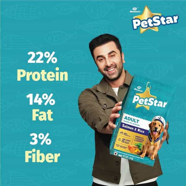 Petstar Salmon Rice 10 Kg Dry Adult Dog Food