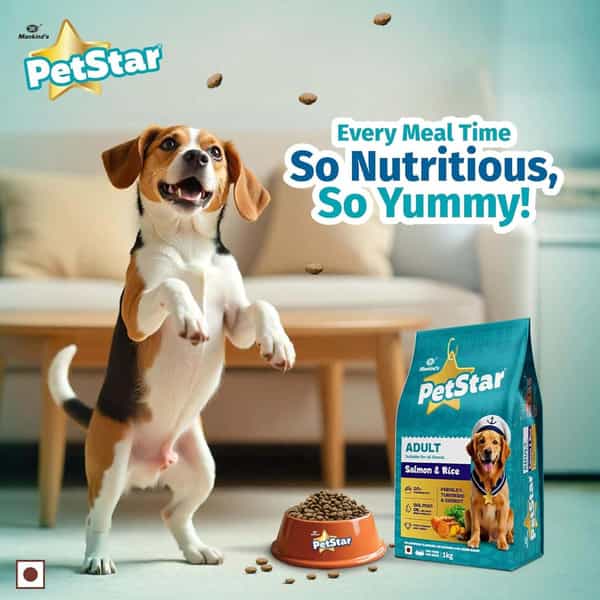 Petstar Salmon Rice 10 Kg Dry Adult Dog Food