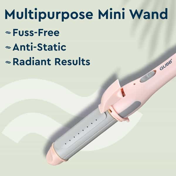 Gubb 2 In 1 Hair Curler & Straightener (Gb-007)
