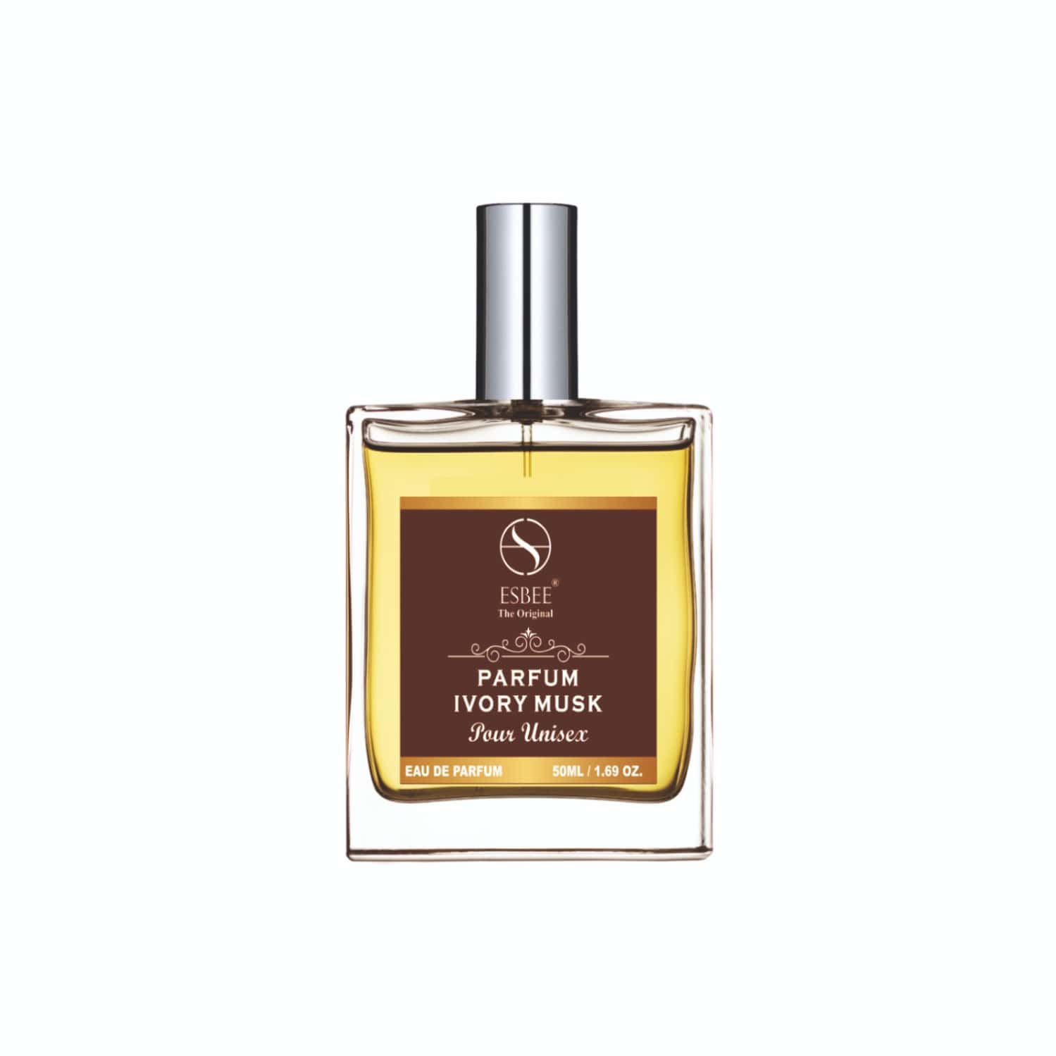 Esbee The Original Parfum Ivory Musk | Unisex | Bergamot | Neroli | Jasmine | Musk & Cedarwood 50ml