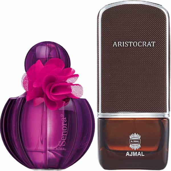 Ajmal Senora Edp 75Ml Perfume For Women And Aristocrat Edp 75Ml Perfume For Men