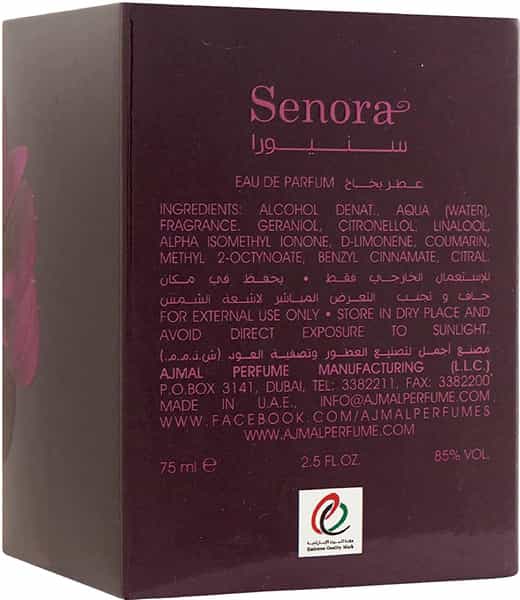 Ajmal Senora Edp 75Ml Perfume For Women And Aristocrat Edp 75Ml Perfume For Men