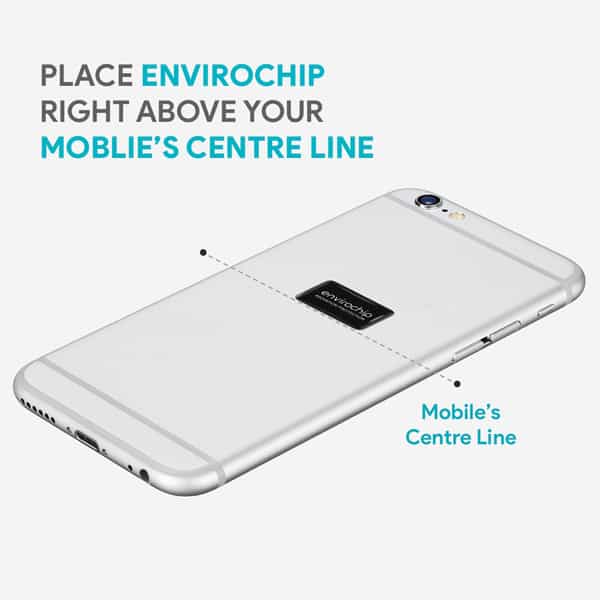 Envirochip - Clinically Tested Radiation Protection Chip For Mobile (Black)