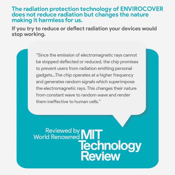 Envirochip - Clinically Tested Radiation Protection Chip For Mobile (Black)