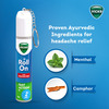 New Vicks Headache Relief Roll-On | Fast Action In 2 Minutes | With Menthol & Camphor 2 X 8Ml
