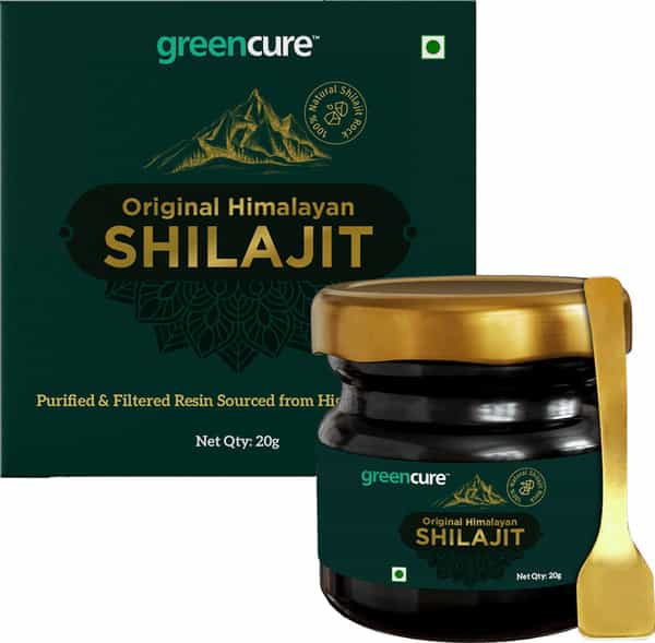 Greencure Original Himalayan Shilajit Resin (20G) Shilajeet / Silajit