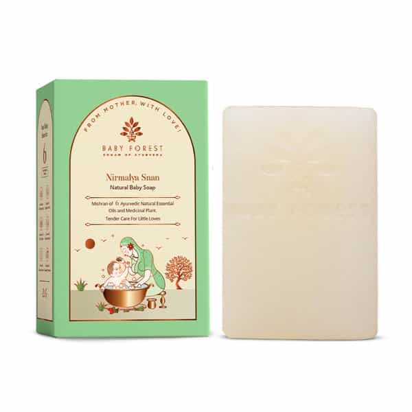 Baby Forest Nirmalya Snan Natural Baby Soap For Kids | Baby Soap For Bath | 125.0 Gm