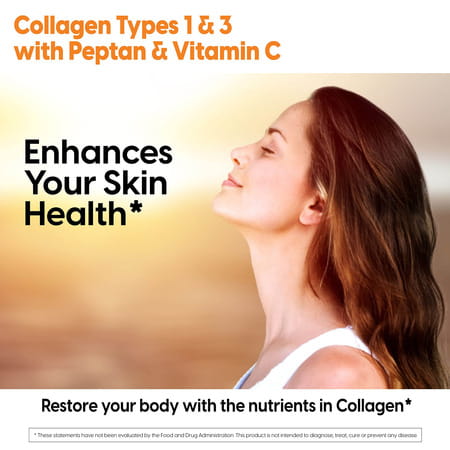 Doctor'S Best Collagen Types 1 & 3 Tablets | 180 Count