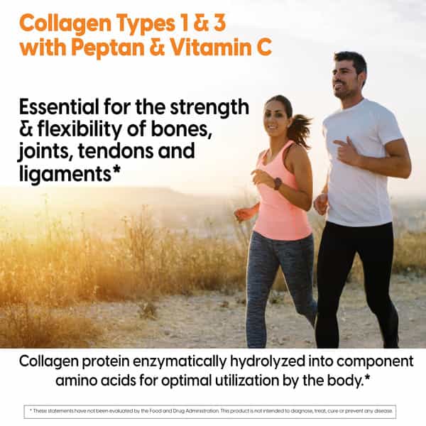 Doctor's Best Collagen Types 1 & 3 Tablets | 180 Count