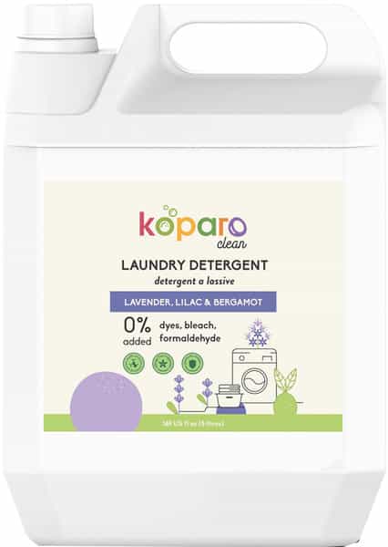 Koparo Laundry Liquid - Non Toxic Eco-Friendly - Tough On Stains Lavender Liquid Detergent - 5 L