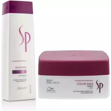 Wella Professionals Sp Color Save Shampoo 250ml And Mask 200ml