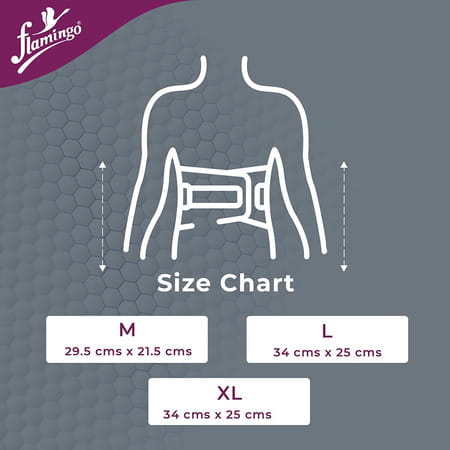 Flamingo Lumbar Sacro Belt (Waist & Back Support Belt) Back / Lumbar Support (Xl)