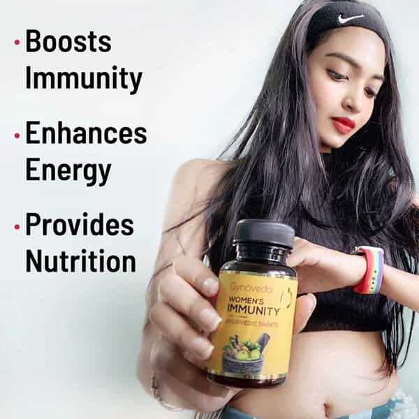 Gynoveda For Immunity Booster For Strength And Vitality . Boost Immune System. 3 Month Pack.