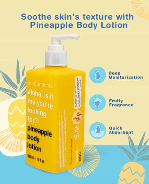 Anatomicals Pineapple Body Lotion 300 Ml