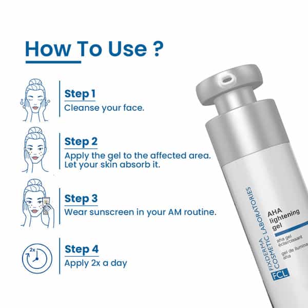 Fcl Aha Lightening Gel For Hyperpigmentation And Healthy Cell Renewal