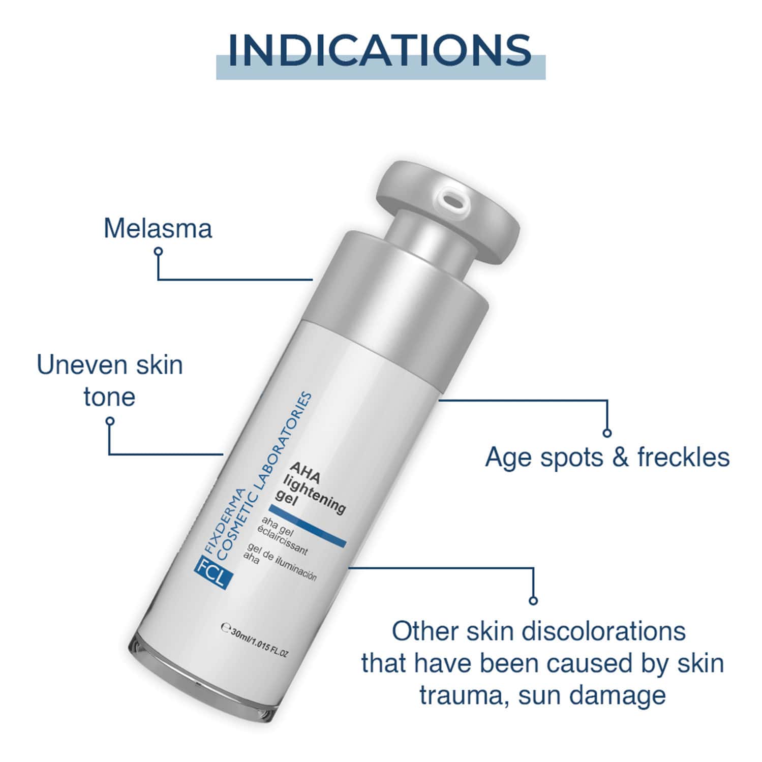 Buy FCL AHA LIGHTENING GEL FOR HYPERPIGMENTATION AND HEALTHY CELL