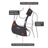 Vissco Pro- Arm Pouch Sling - Xl