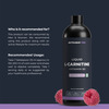 Nutrabay Pro Liquid L-Carnitine With Vitamin B5 - 450 Ml | Raspberry Blast | 30 Servings