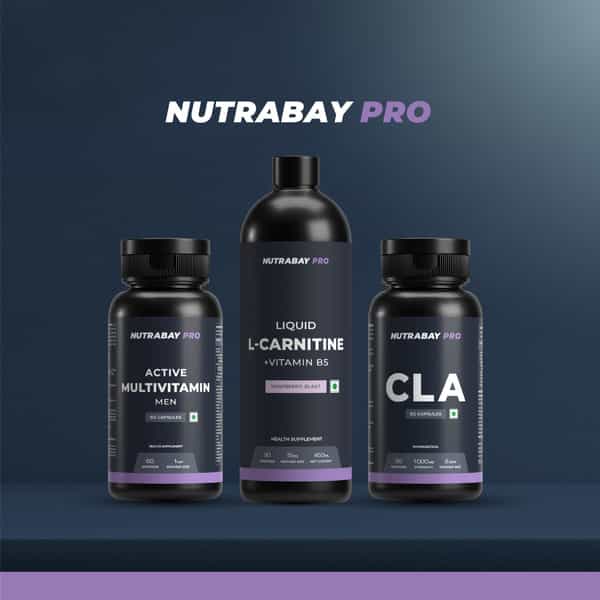 Nutrabay Pro Liquid L-Carnitine With Vitamin B5 - 450 Ml | Raspberry Blast | 30 Servings
