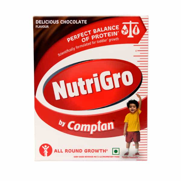 Nutrigro By Complan Delicious Chocolate Flavour Box Of 200Gm