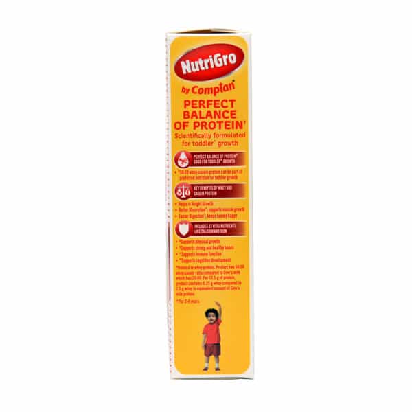 Nutrigro By Complan Delicious Chocolate Flavour Box Of 200Gm