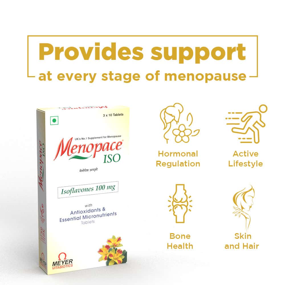 Buy Menopace Menopause Supplement Tablets Box Of 30 Online & Get Upto
