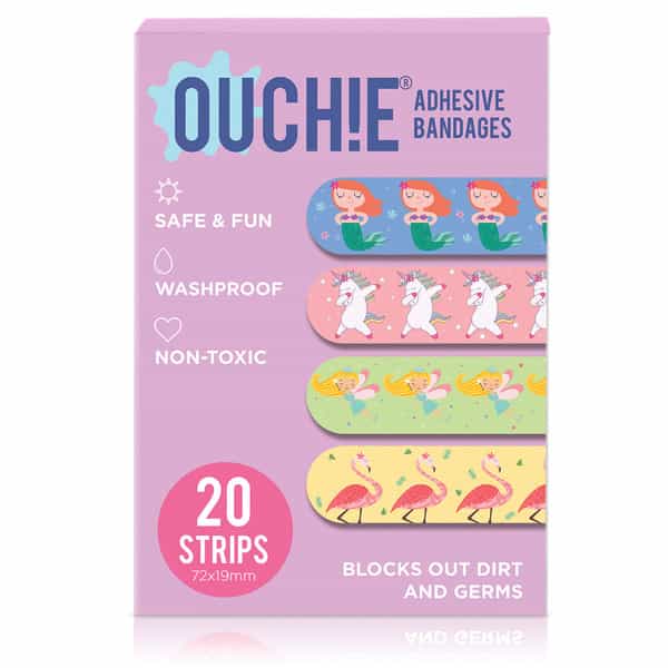 Ouchie Non-Toxic Printed Bandages Double Combo (40 Pack) - Ouchie X Muso & Lavender