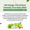Vlado's Himalayan Organics Vegan Omega-3 Capsules With Multivitamin - 60 Veg Capsules