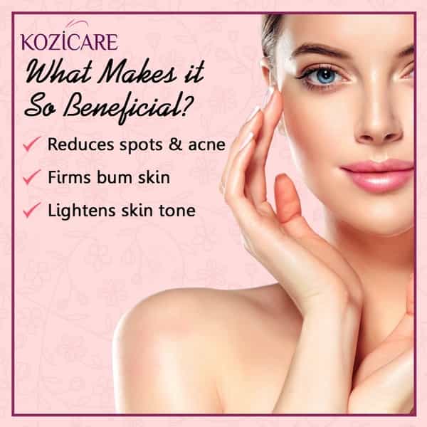 Kozicare Bum Cream With Glutathione Niacinamide& Kojic Acid - 50Gm