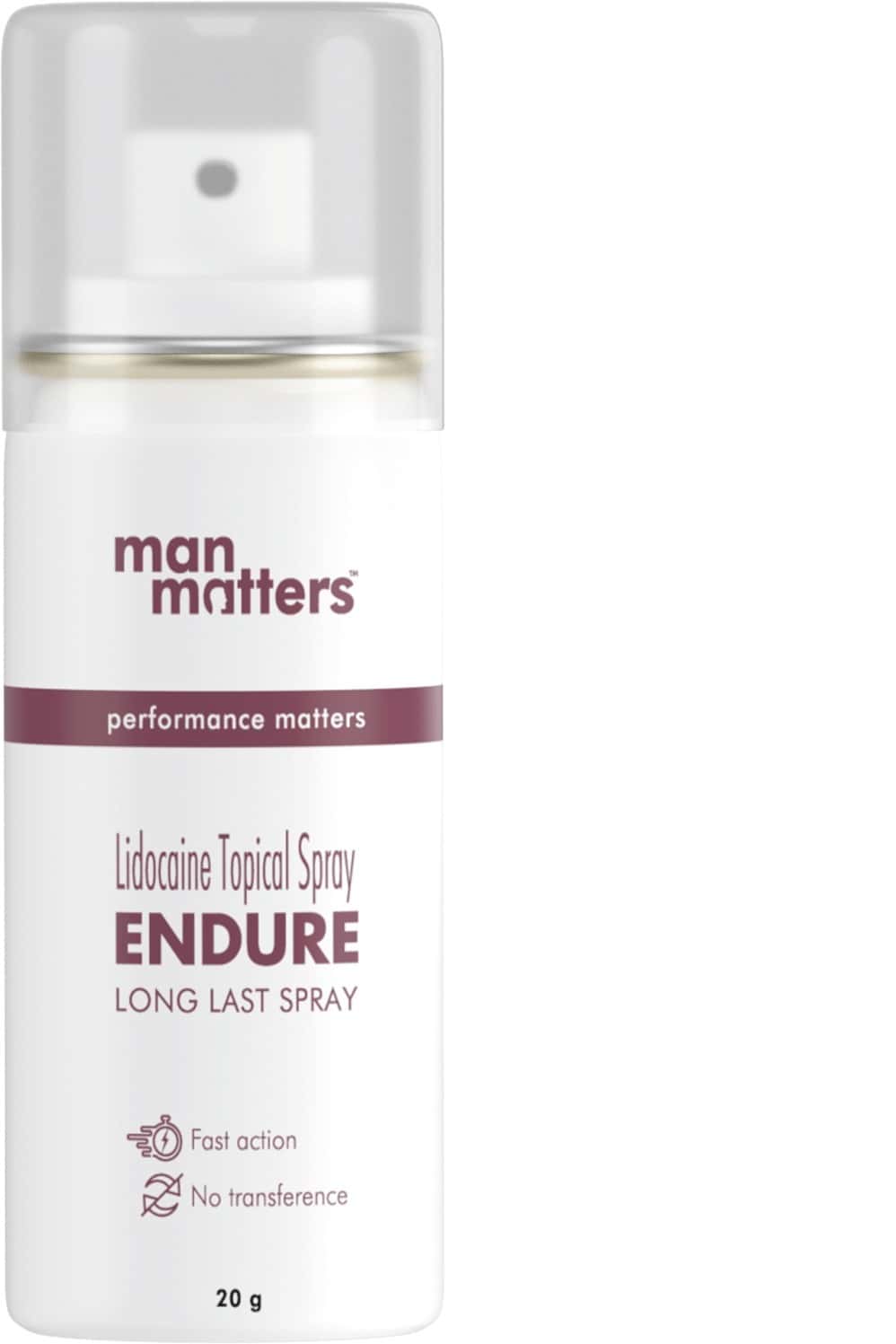 Buy MAN MATTERS ENDURE LONG LAST SPRAY 20 G` Online & Get Upto 60 OFF