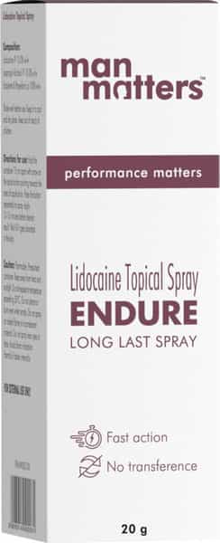 Man Matters Endure Long Last Spray 20 G`