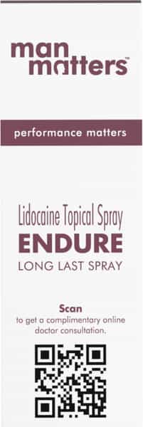Man Matters Endure Long Last Spray 20 G`