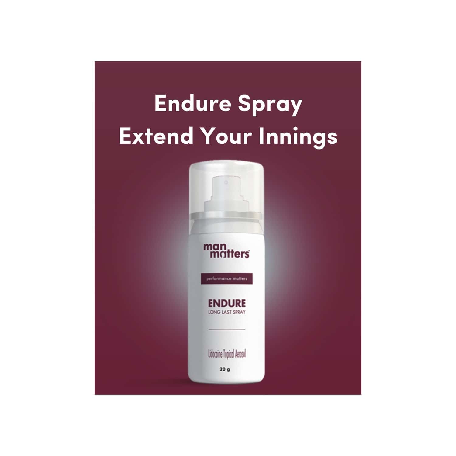 Buy Man Matters Endure Long Last Spray For Men 20 Gm Online & Get